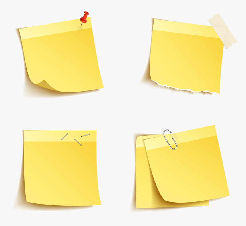 Post It PNGs for Free Download