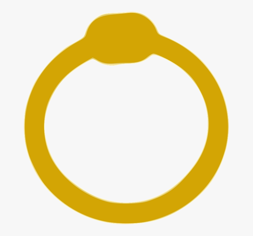 Wedding Ring Clipart Logo Png Gold, Transparent Png, Free Download