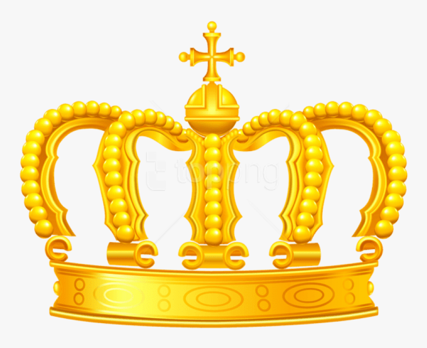 Gold Clipart Tiara - Gold Crown Clipart, HD Png Download, Free Download