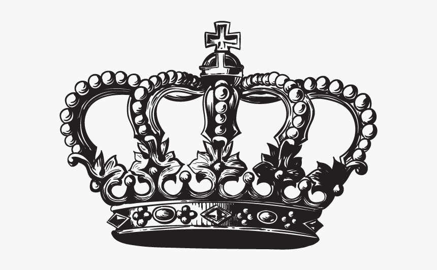 Silver King Crown Png - King Crown Drawing, Transparent Png, Free Download