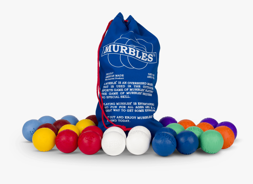 Murbles 8 Player 28 Ball Tournament Set - Bocce, HD Png Download, Free Download