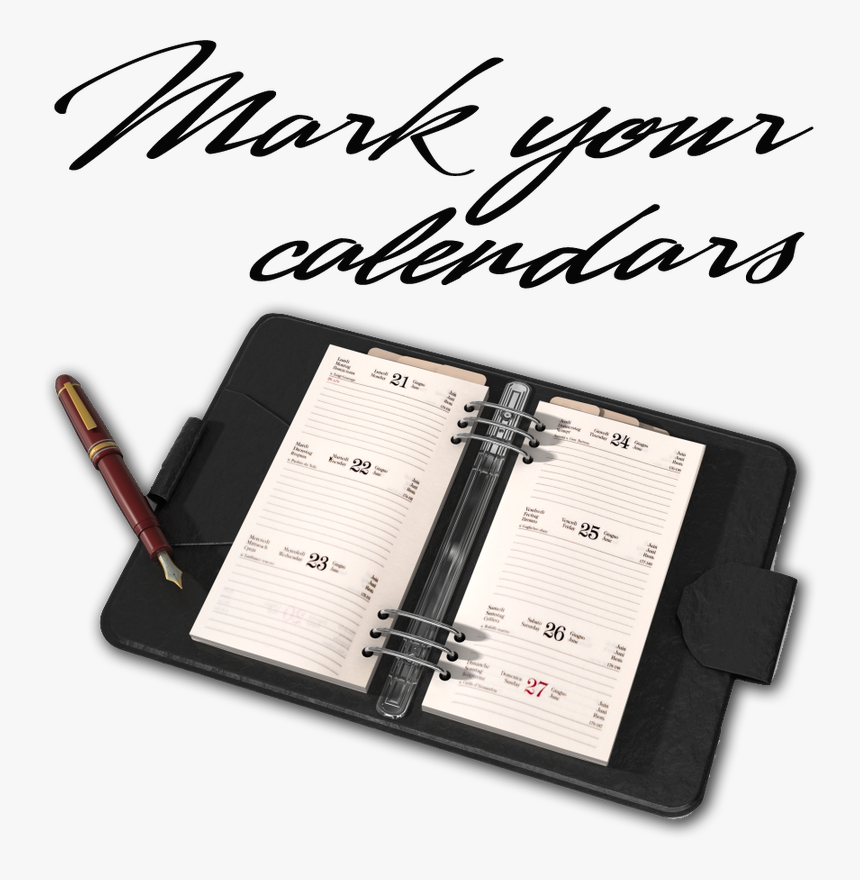 Mark Your Calendar Clipart Latest Calendar - Clipart Animated Pen Mark Your Calendar, HD Png Download, Free Download