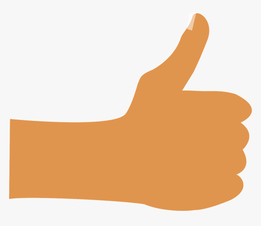 Sign Hand Thumb Free Picture - Thumbs Up Png Gif, Transparent Png, Free Download