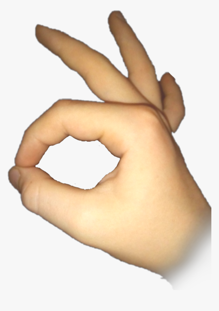 #ok #hand #okhand - Sign Language, HD Png Download, Free Download