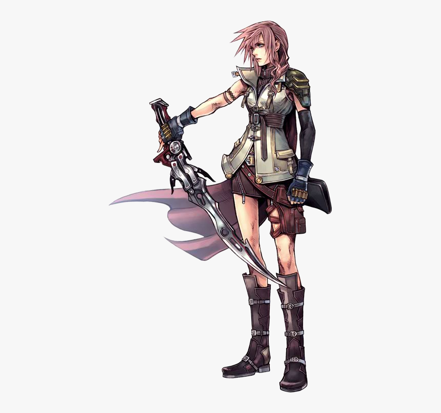 Final Fantasy Wiki - Lightning Final Fantasy Art, HD Png Download, Free Download