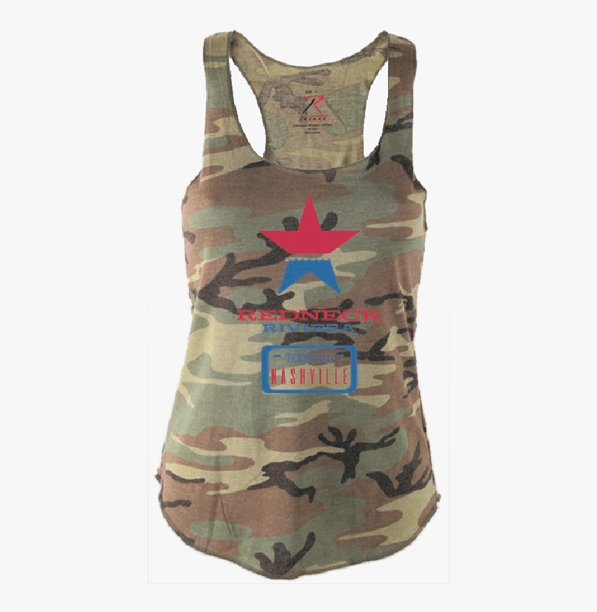 Redneck Riviera Ladies Camo Logo Server Tank"
 Title="redneck, HD Png Download, Free Download