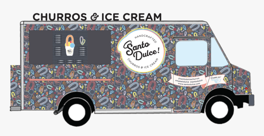 Transparent Churro Clipart - Food Truck, HD Png Download, Free Download