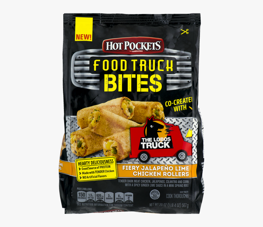 Hot Pockets Food Truck Bites, HD Png Download, Free Download
