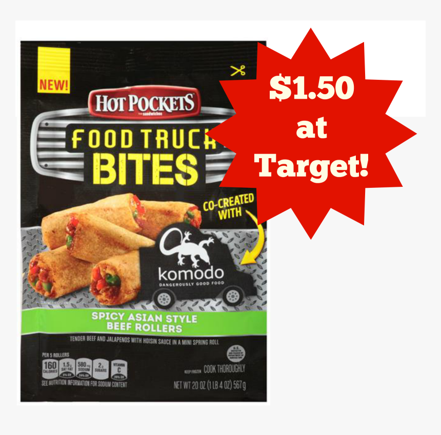 Hot Pockets Food Truck Bites, HD Png Download, Free Download