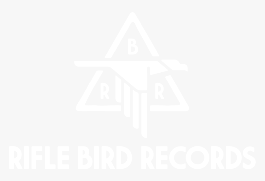 Riflebirdrecords Logo Jan8 2018 - Johns Hopkins Logo White, HD Png Download, Free Download