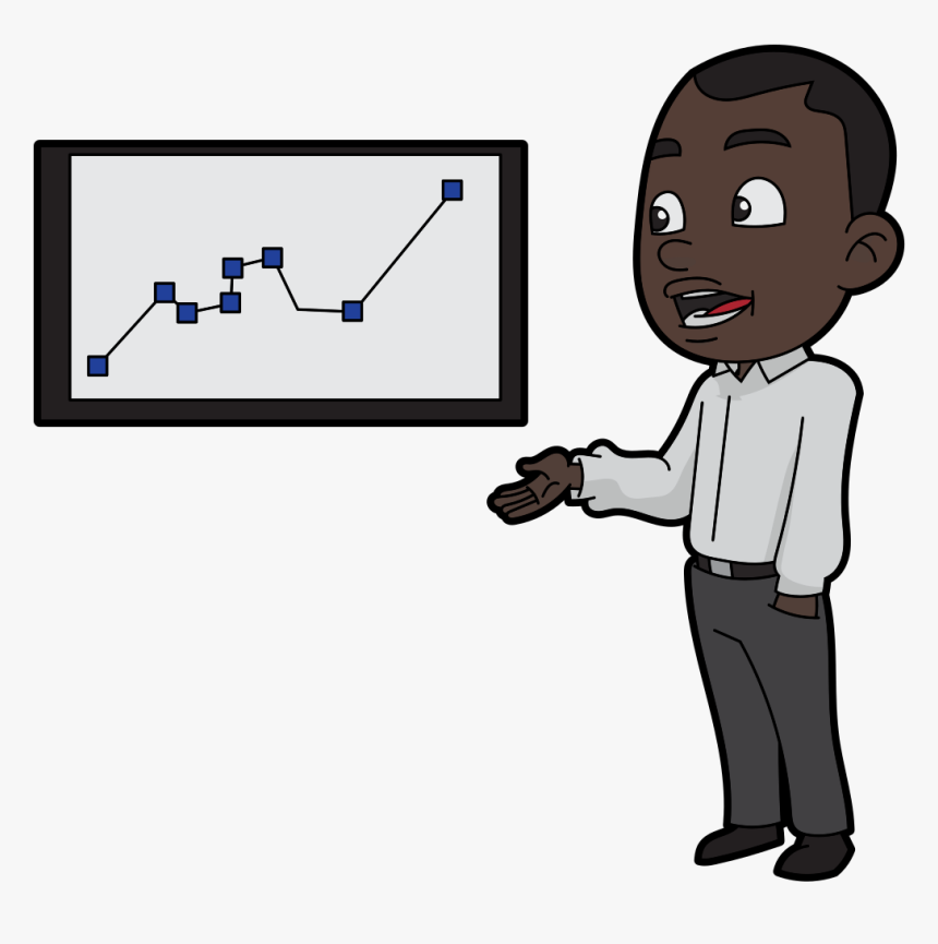 Black Men Cartoon Talking, HD Png Download, Free Download