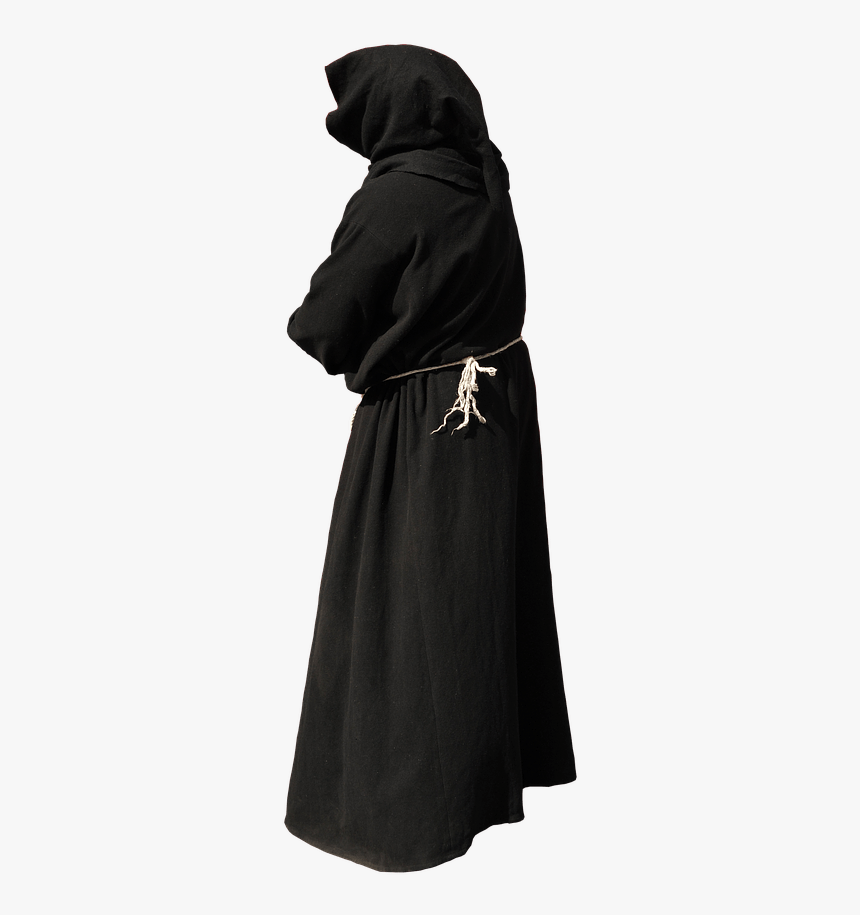 Monk Back View - Little Black Dress, HD Png Download, Free Download