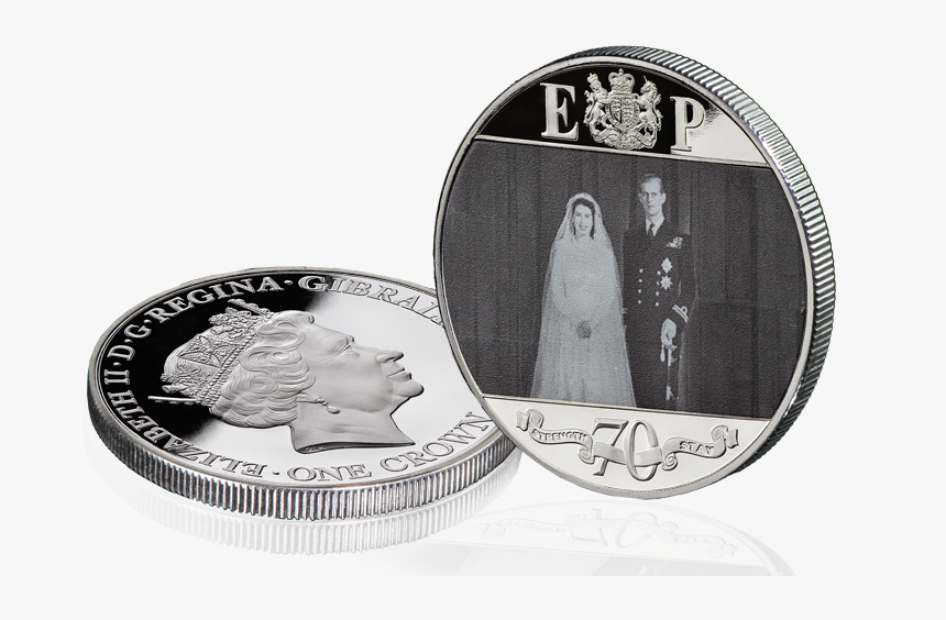 Platinum Wedding Coin Reaches One Hundred Thousand - Royal Wedding 70th Anniversary Coin, HD Png Download, Free Download