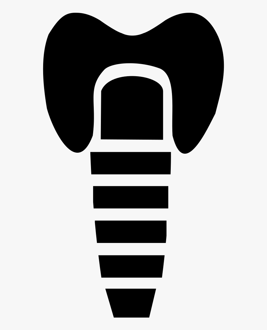 Dental Implant - Dental Implant Icon Png, Transparent Png, Free Download