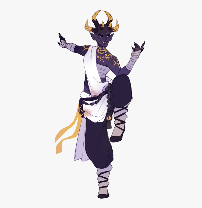 Dnd Tiefling Monk, HD Png Download, Free Download