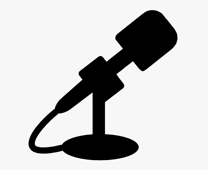 Tips For Clean - Microphone Silhouette Png, Transparent Png, Free Download