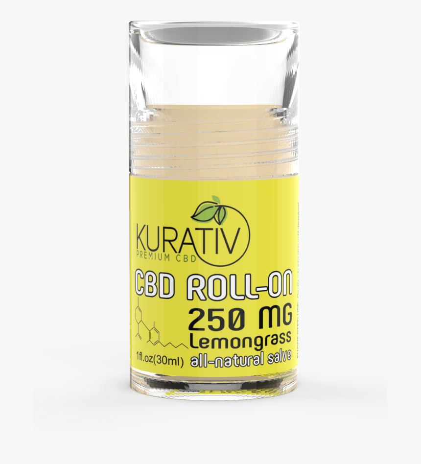 Kurativ Cbd Lemongrass - Bottle, HD Png Download, Free Download