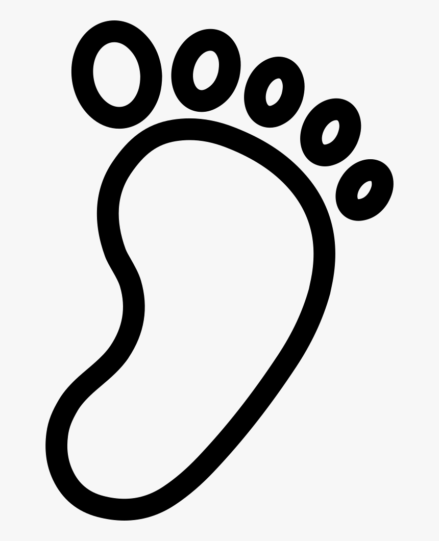 My Footprint Line - Footprint Line Png, Transparent Png, Free Download