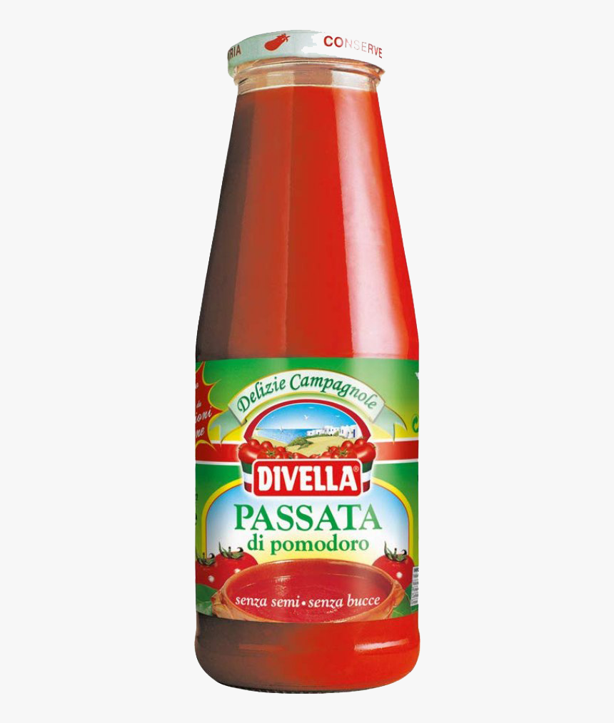 Sauce Bottle - Divella Tomato Passata Sauce, HD Png Download, Free Download