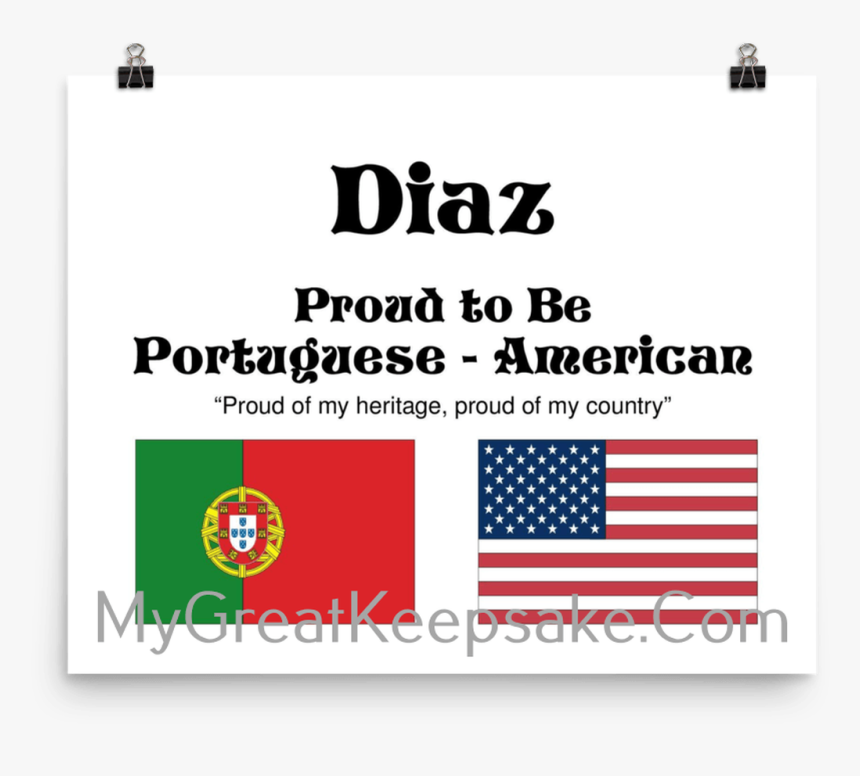 Díaz Proud Heritage Portugal - Graphic Design, HD Png Download, Free Download