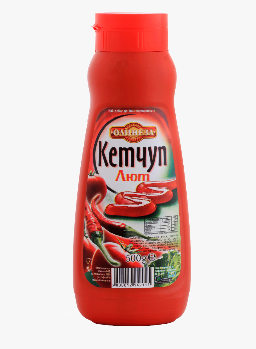 Ketchup Lut 500gr - Олинеза Кетчуп Лют, HD Png Download, Free Download