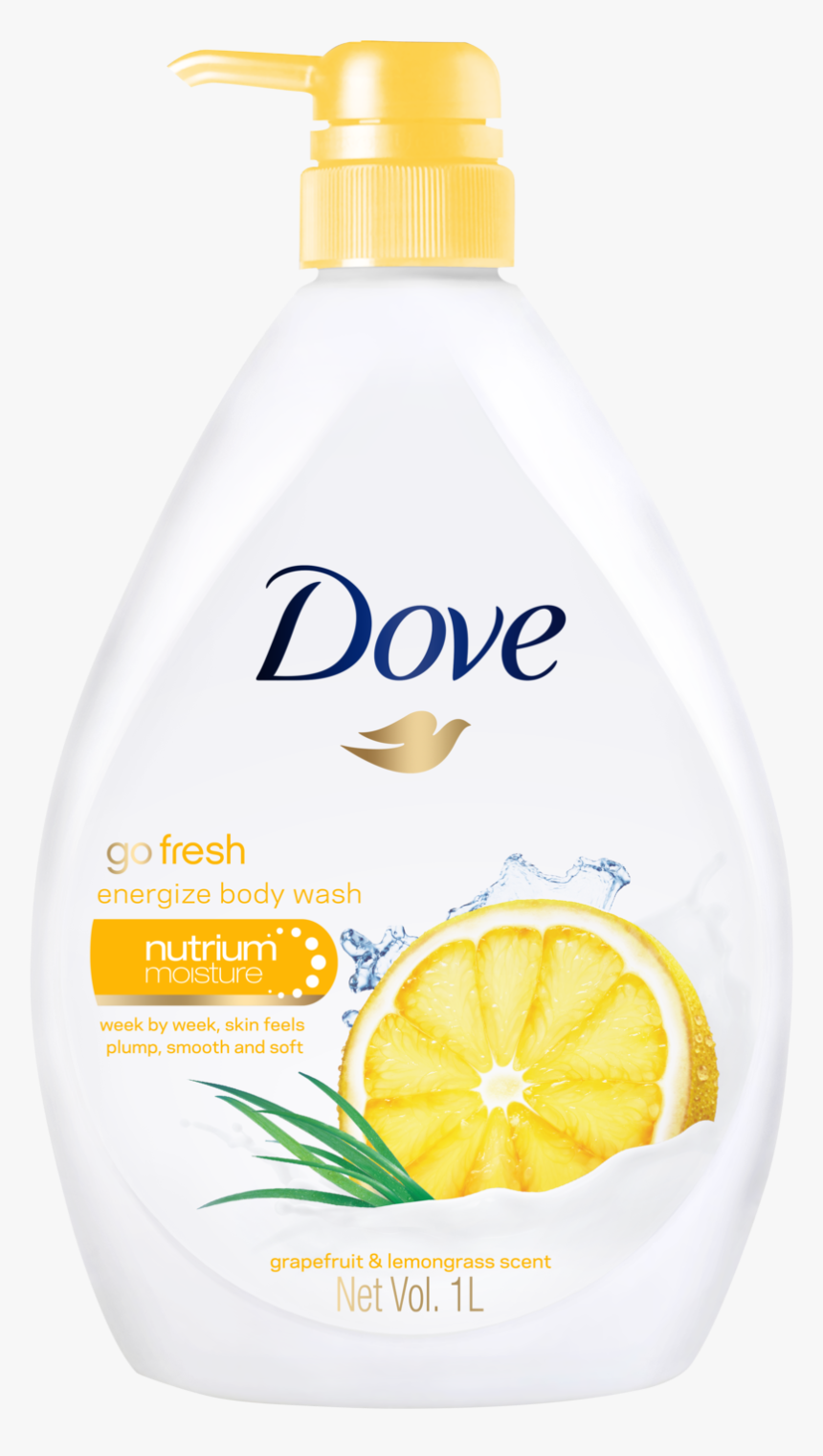 Dove Energize Body Wash 1000ml - Dove Cool Body Wash, HD Png Download, Free Download