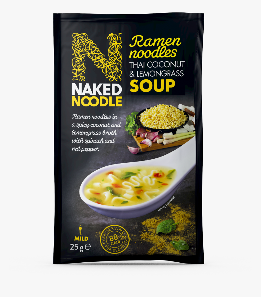 Nn Soups Thaicoconut - Naked Noodle Ramen Soup, HD Png Download, Free Download