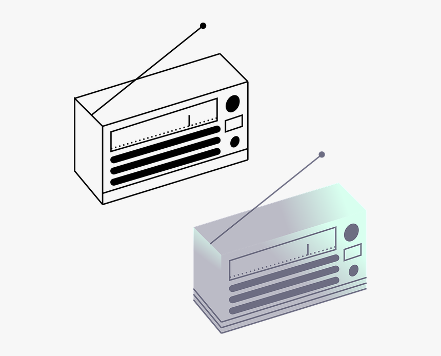 Radio, Old Radio, Music - Electronics, HD Png Download, Free Download