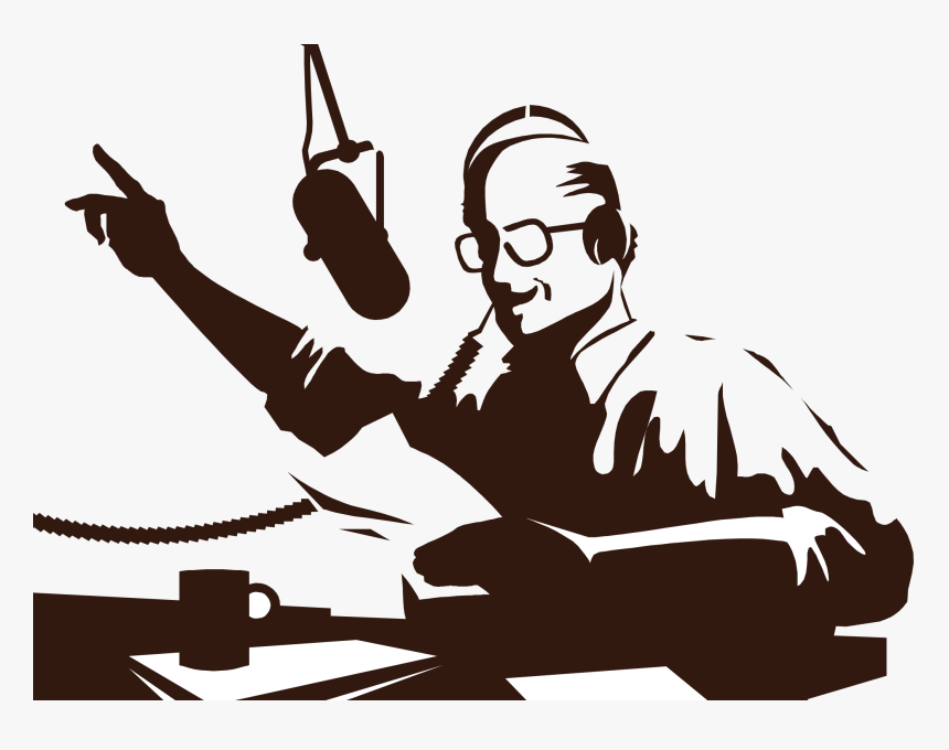 Old Radio - Radio Broadcasting Clipart, HD Png Download - kindpng