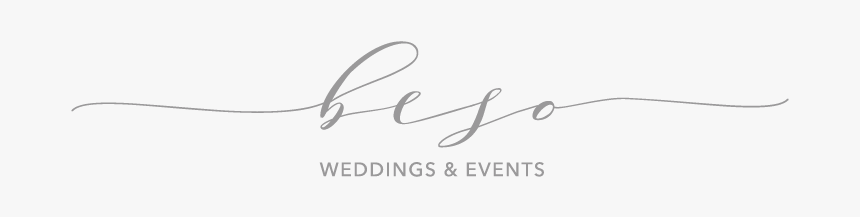 Beso Weddings And Events - Calligraphy, HD Png Download, Free Download