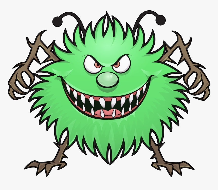 Png Picture Mart Jpg Free Library - Computer Virus No Background, Transparent Png, Free Download