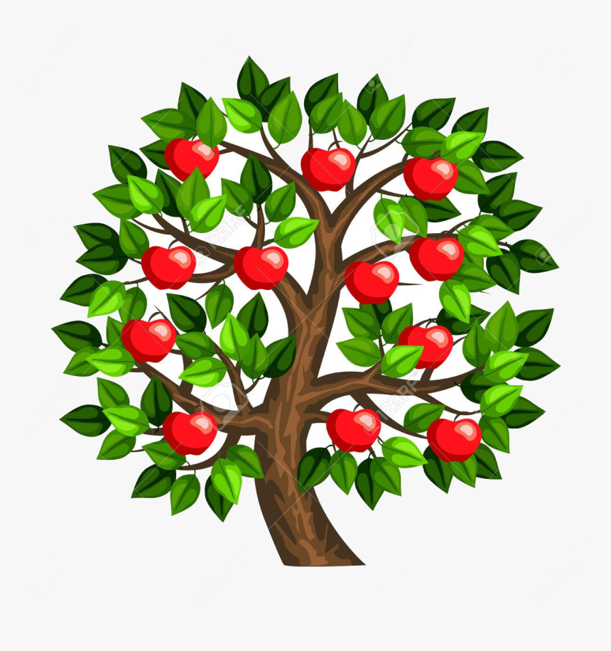 apple tree clipart