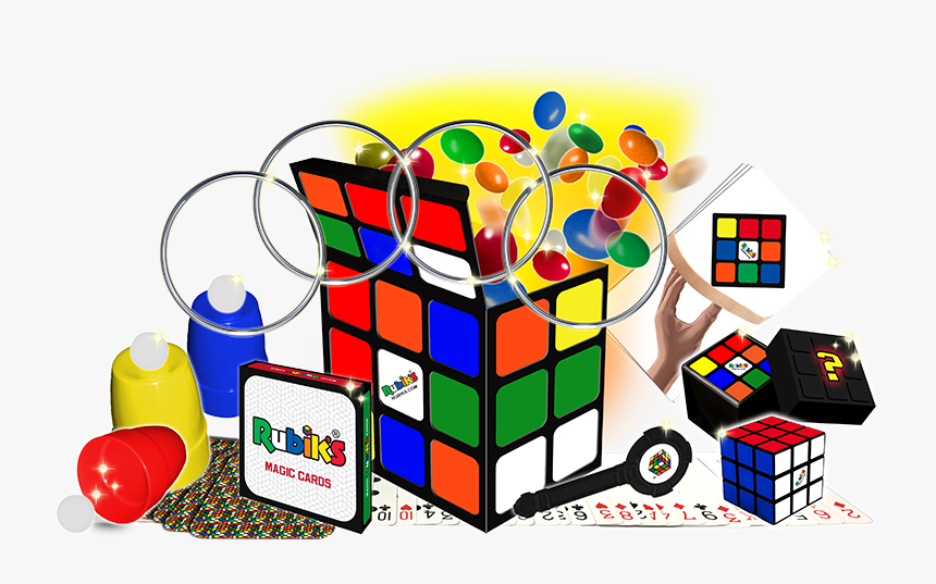 Rubik's Cube Magic Set, HD Png Download, Free Download