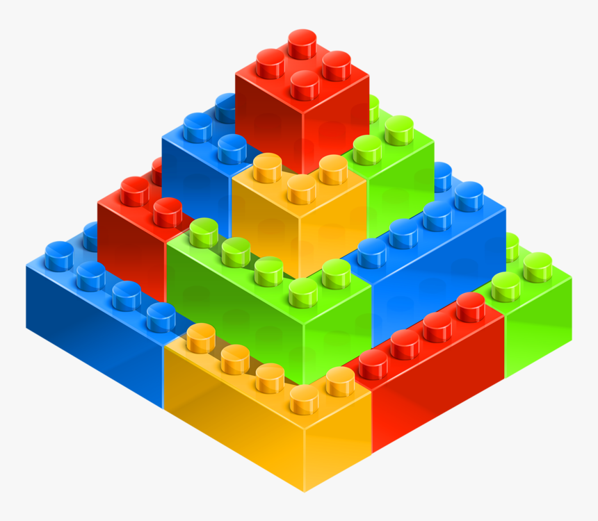 Transparent Lego Blocks Png - Transparent Background Lego Bricks, Png Download, Free Download