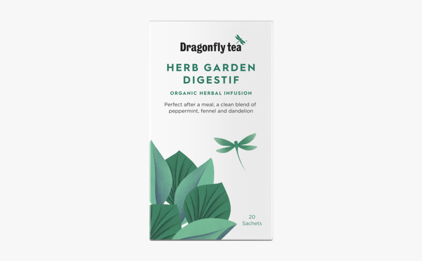 Herb Garden Digestif - Dragonfly Tea, HD Png Download, Free Download