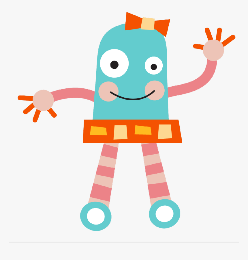 Robot Clipart Road - Cute Robots Png, Transparent Png, Free Download