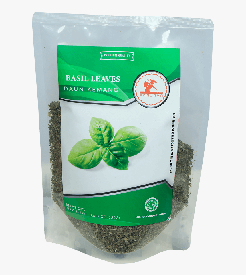 Basil-leaves - Packaging And Labeling, HD Png Download, Free Download