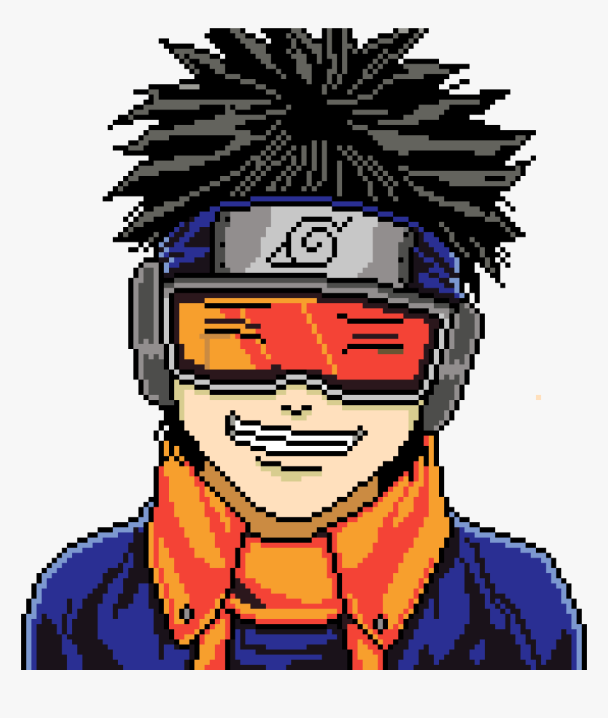 Obito Pixel Art, HD Png Download, Free Download