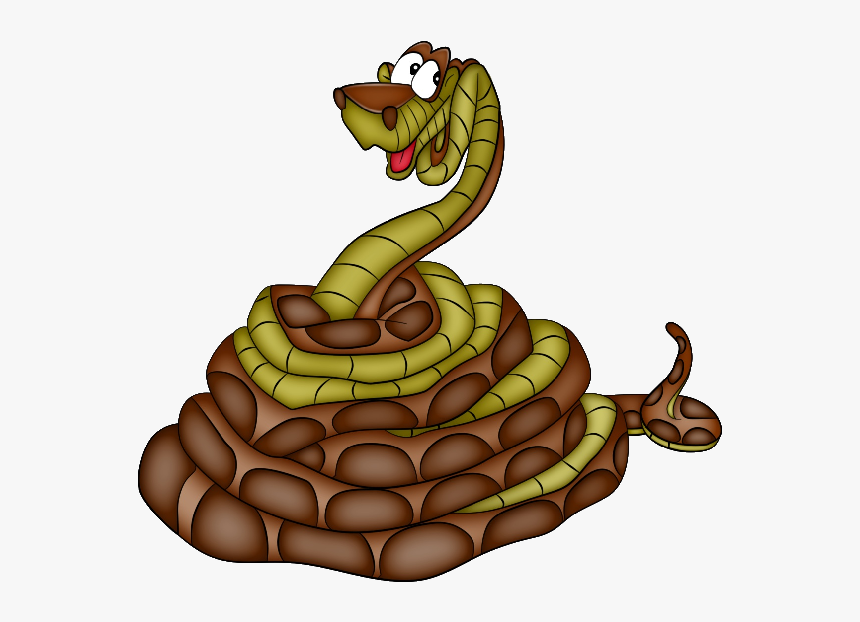 Snake Cartoon , Png Download - Jungle Book Kaa Cartoon, Transparent Png, Free Download