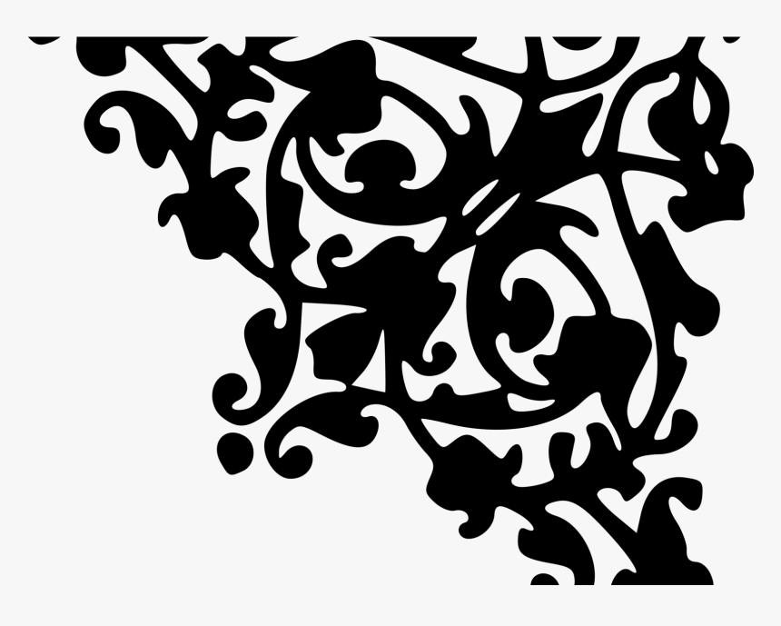 Transparent Damask Png - Red Corner Border Png, Png Download, Free Download