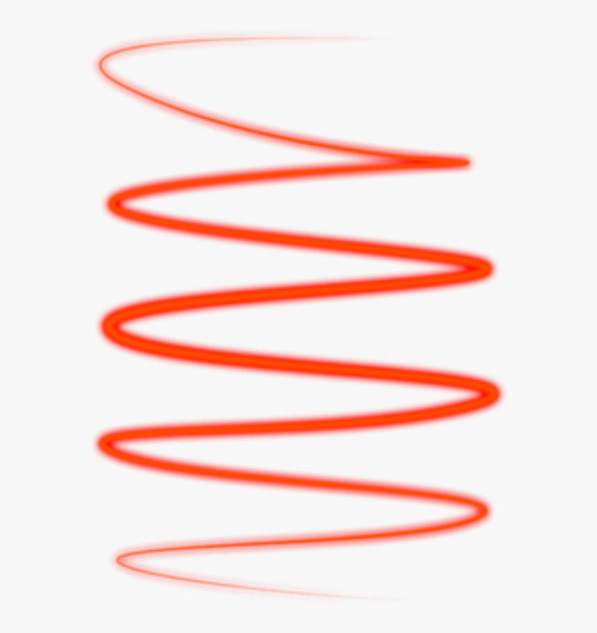 Transparent Red Swirl Png - Neon Light Red Spiral, Png Download, Free Download