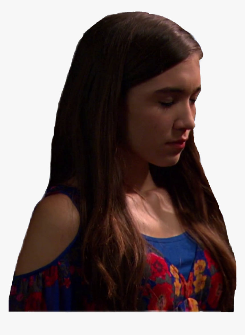 #rowanblanchard #png #sad #eyesclosed #gmw #rileymatthews - Girl, Transparent Png, Free Download