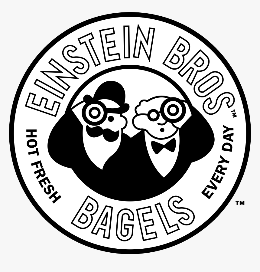 Einstien Bros Bagels Logo Png Transparent - Einstein Bros Bagel Logo, Png Download, Free Download