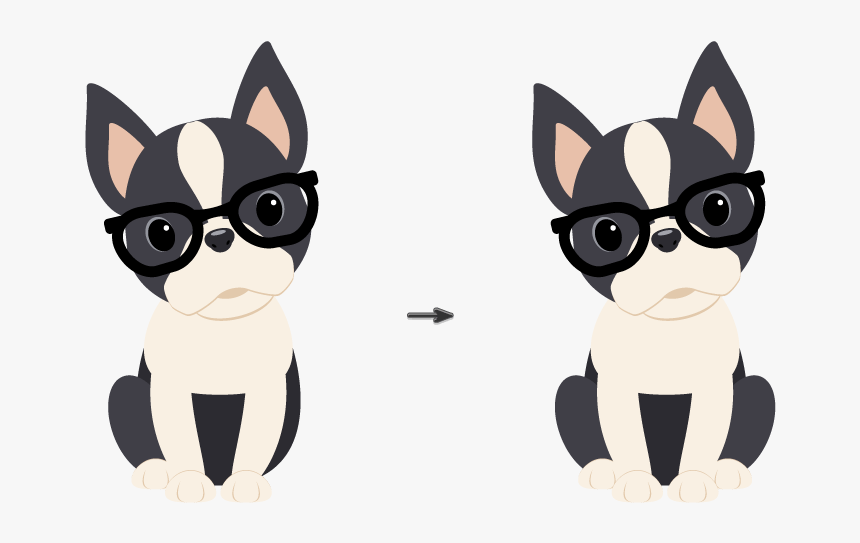 Placing The Hind Leg And Creating Another One - Animated Boston Terrier Png, Transparent Png, Free Download