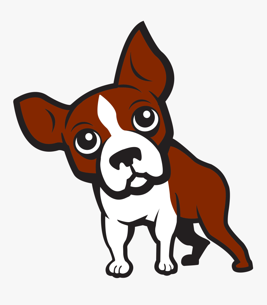 Boston Terrier Puppy Dog Breed Clip Art - Boston Terrier, HD Png Download, Free Download