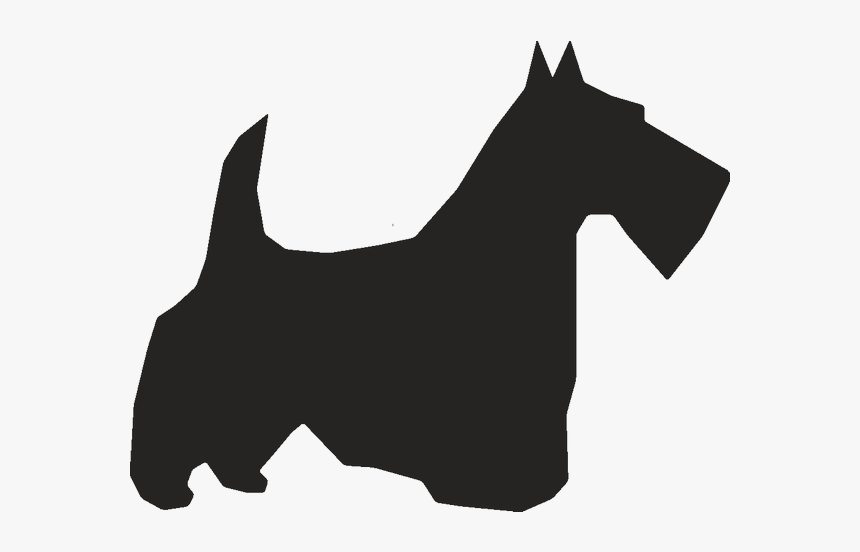 Scottish Terrier American Pit Bull Terrier Boston Terrier - Transparent Scottie Dog Silhouette, HD Png Download, Free Download