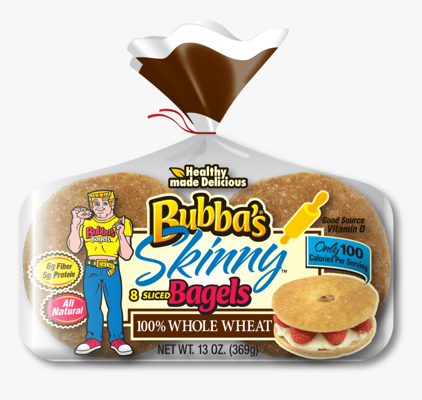 Bubba's Skinny Bagels, HD Png Download, Free Download