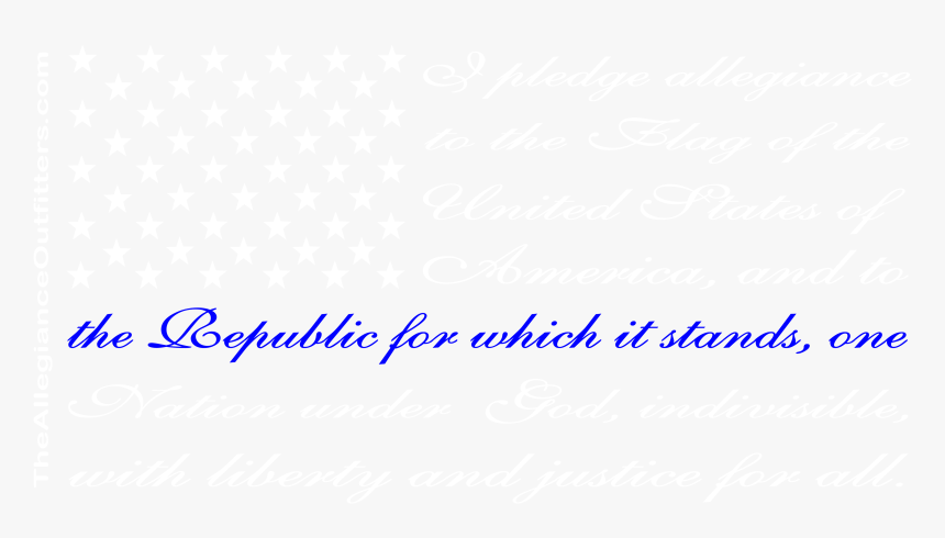 Pledge Allegiance, HD Png Download, Free Download