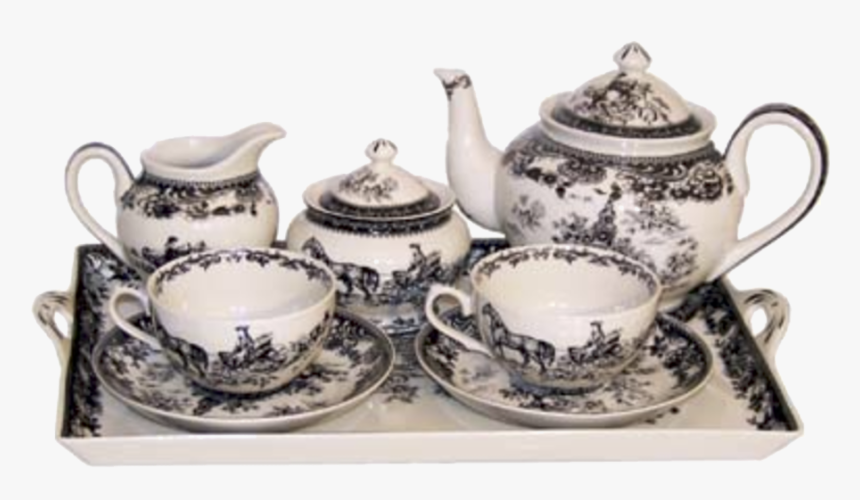 Black English Tea Set Nauvoo - English Tea Set, HD Png Download, Free Download