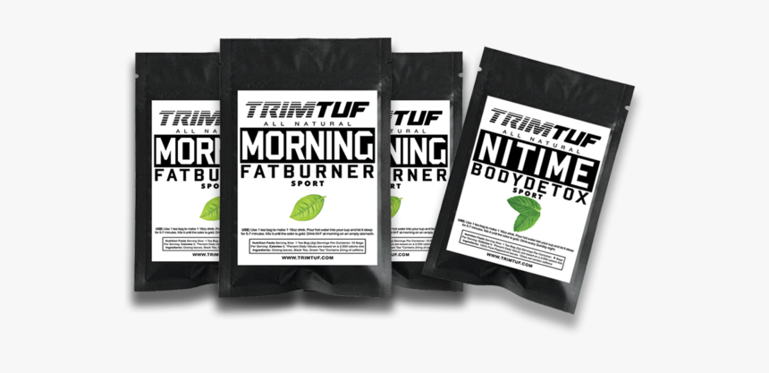 3 Fat Burners 1 Detox - 30 Day Morning Fat Burner Tea, HD Png Download, Free Download